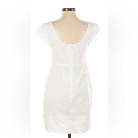 MPC Tie-front 100% Cotton Mini Dress - Picture 2 of 2